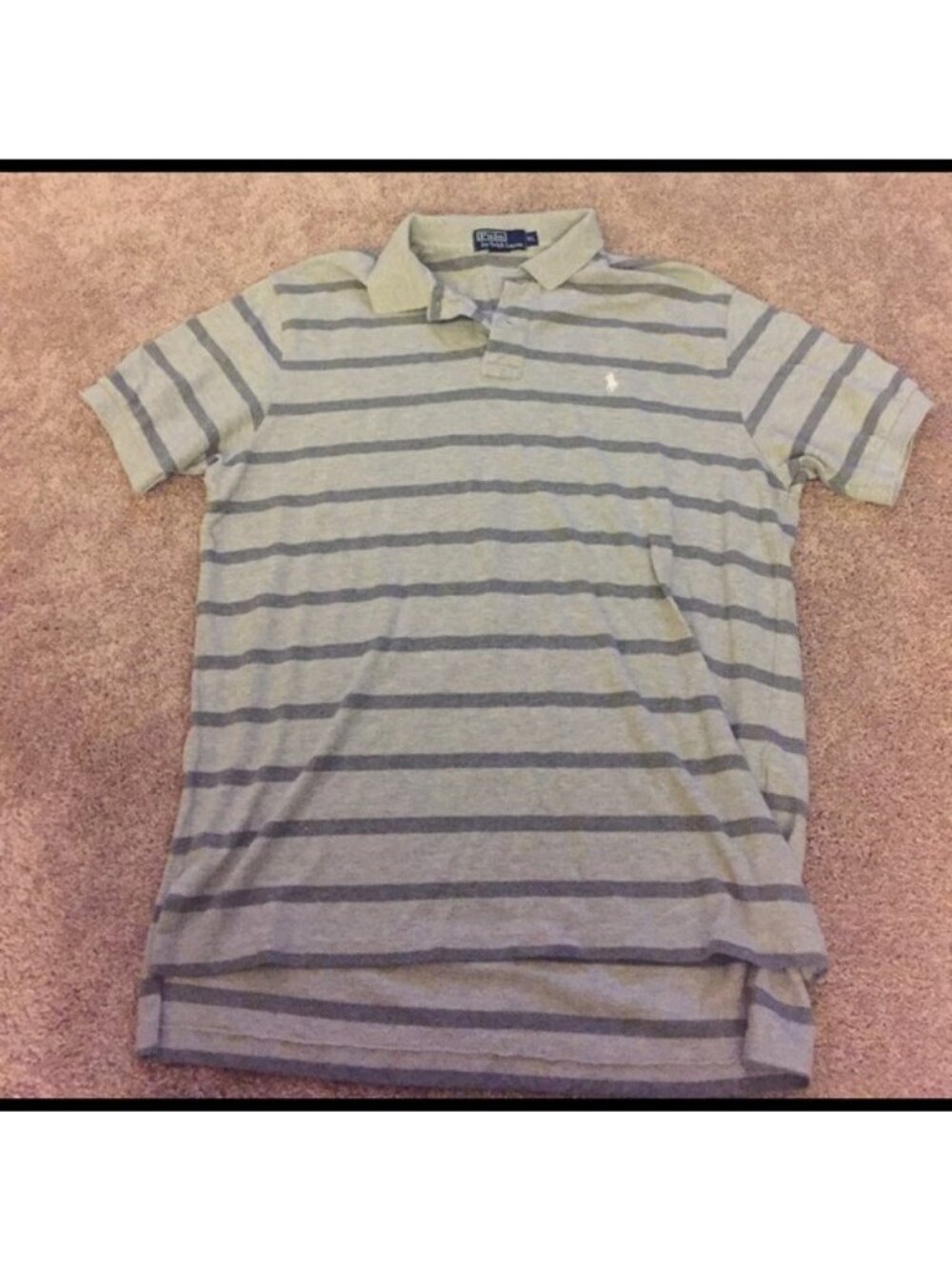 Polo Grey Collared Shirt